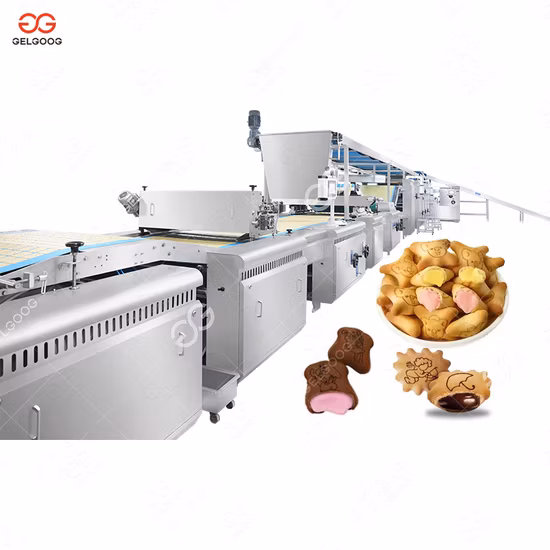 Linha de produção de biscoitos duros de aço inoxidável Preço da máquina para fazer biscoitos Belivita